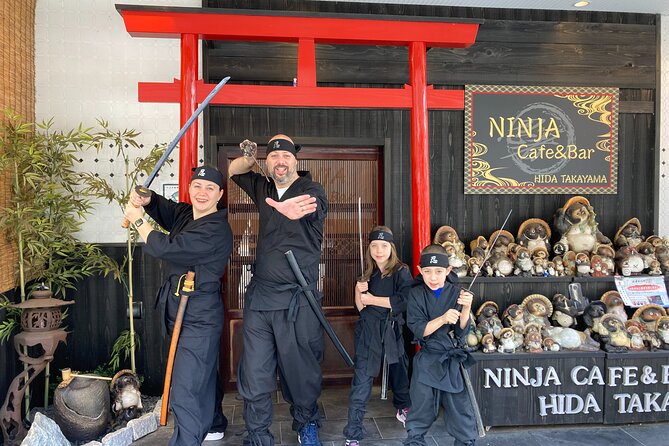 Ninja Experience in Takayama - Basic Course - Sword iai kata using imitation blades (controlled, form-based)