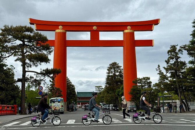 No. 1 E-Bike Tour for Up to 5 Guests in Kyoto with a Local! - Kagiyacho: the odd, fun contrast of Kyoto and Nintendo