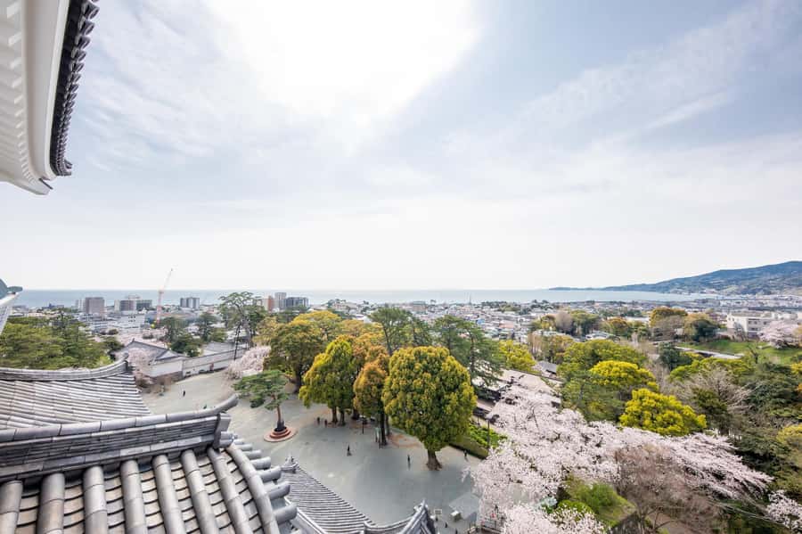 Odawara: Guided Ninja & Samurai Tour of Odawara Castle - Main Keep views and walking context you will remember later