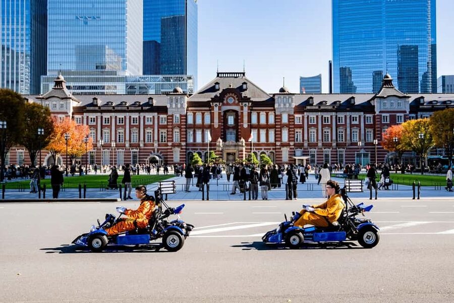Official Japan Go-Kart Through Shibuya / Shinjuku - Guides in English, With Names You Might Hear