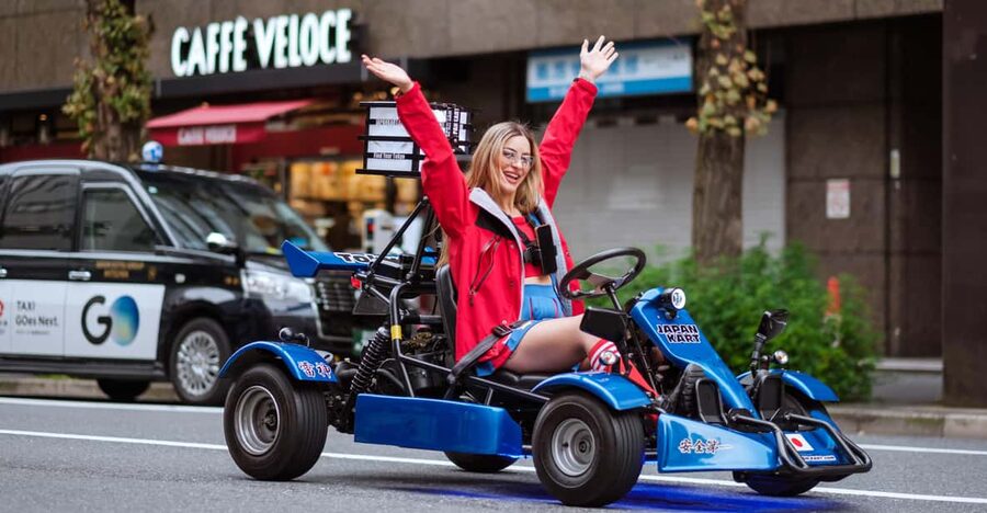 Official Japan Go-Kart Through Shibuya / Shinjuku - Road-Ready Go-Karts, Not Just a Theme Ride