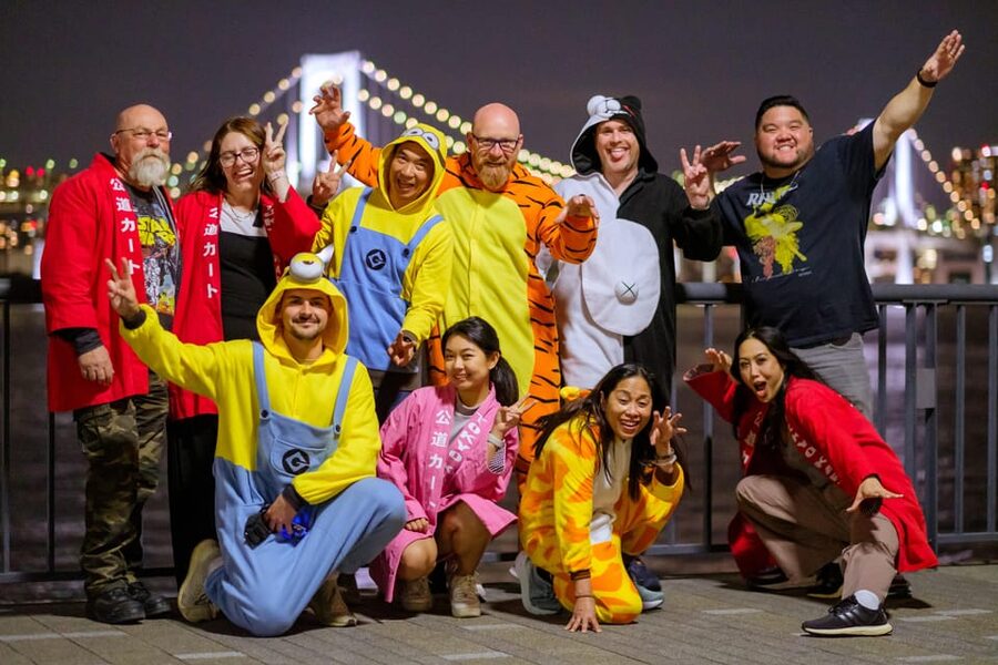 Official Japan Go-Kart Through Shibuya / Shinjuku - Costumes and Jackets: Fun That Feels Like Part of the City