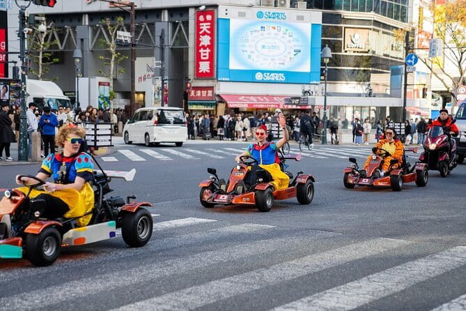 Official Japan Go-Kart Through Shibuya / Shinjuku (IDP Required) - Harajuku: Close-Up Energy and Wacky Fashion Moments