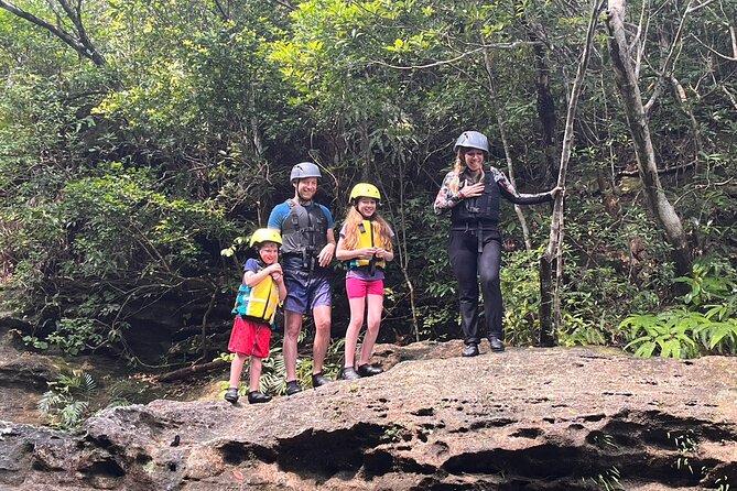 Okinawa Iriomote Half Day Splash Canyoning - Into the canyon: water temperature first, then waterfall power