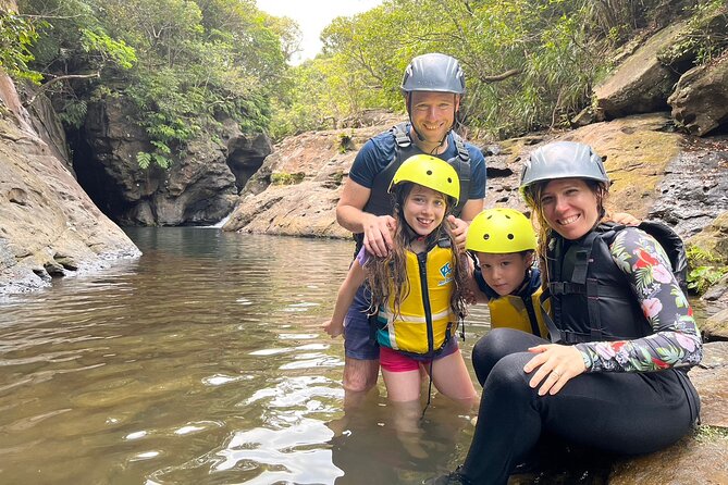 Okinawa Iriomote Half Day Splash Canyoning - Omija Road Park and the viewpoint moment after the splash