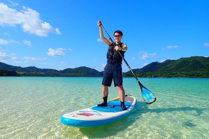 Okinawa Ishigaki Kabira Bay SUP or Canoe and Blue Cave Snorkeling - SUP or canoe in Kabira Bay: what changes your day