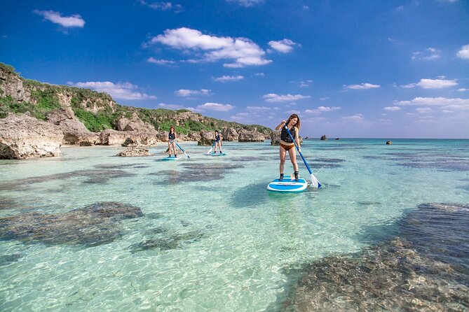 Okinawa Miyako Beach SUP or Canoe and sea turtle Snorkeling - Snorkeling with a real chance of sea turtles