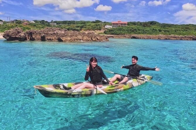 Okinawa Miyako Beach SUP or Canoe and sea turtle Snorkeling - Free photo data means you can focus on the water