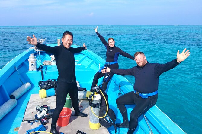 Okinawa: Scuba Diving Tour with Wagyu Lunch and English guide - English guidance, new gear, and hand-held support for your comfort