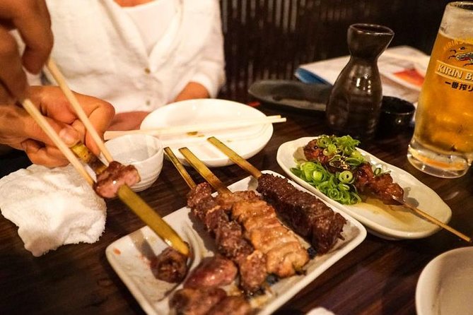 Osaka Bar Hopping Night Walking Tour in Namba (3 bars, 6 tastes) - Minami First Stop: The Izakaya Lane Tour Within a Tour