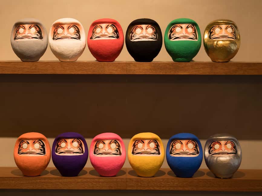 Osaka Daruma Workshop — Paint Your Own Good-Luck Daruma - The Tools Are Handed to You, and That’s Part of the Convenience