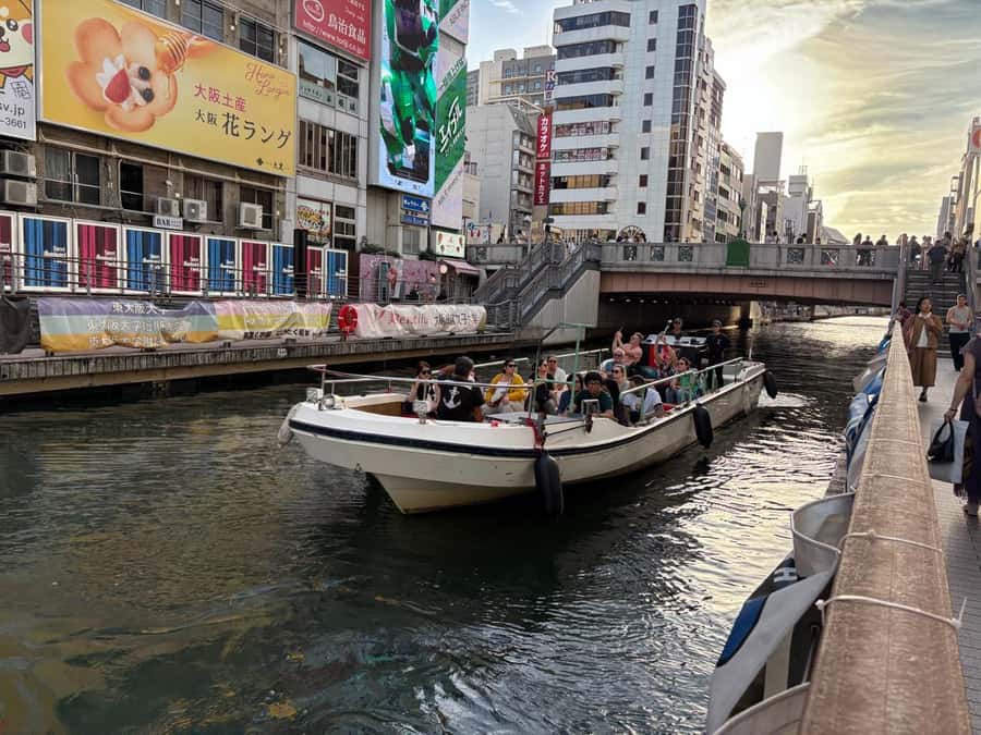 Osaka: Dotonbori's Bridges 20-Minute Cruise - Key highlights worth knowing