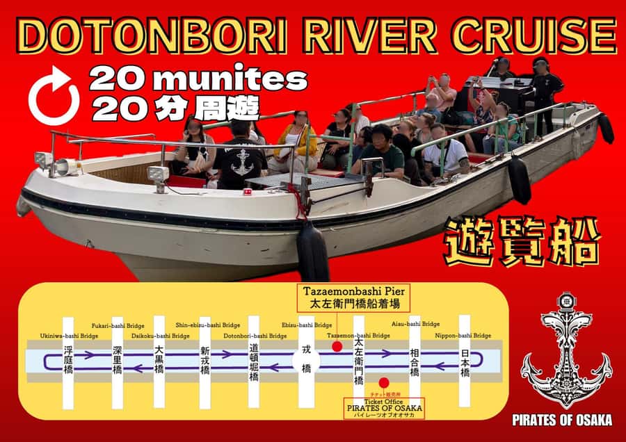 Osaka: Dotonbori's Bridges 20-Minute Cruise - Why this 20-minute cruise is a smart Osaka break