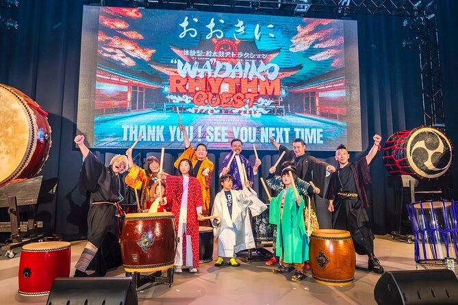 OSAKA:Feel the Power! Learn Taiko Drum from Professionals - Tempo Harbor Theater, and the Mission That Gets You Playing