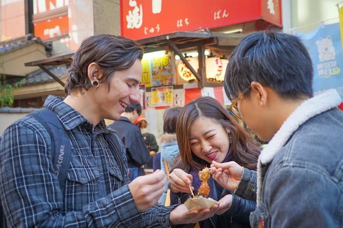 Osaka Food Adventure Tour: Walking with a Local Guide - Dotonbori Finale by the Glico Sign: Street Food at Full Volume