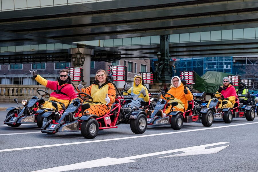 Osaka: Go Kart Tour on Osaka Streets with Guide - Key moments you will feel right away