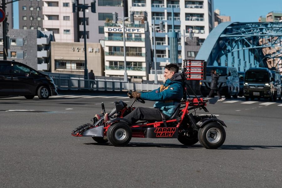 Osaka: Go Kart Tour on Osaka Streets with Guide - Route highlights: Tsutenkaku, Shinsekai, Abeno Harukas, and Osaka’s street energy