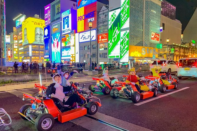 Osaka Go Karting Tour with Funny Costume - How Fast Is It, and Do You Feel Safe?