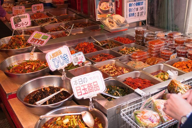 Osaka Highlights: 4-Hour Walking Tour with Castle - Osaka Tsuruhashi Ichiba Market: Where Food and Everyday Style Collide