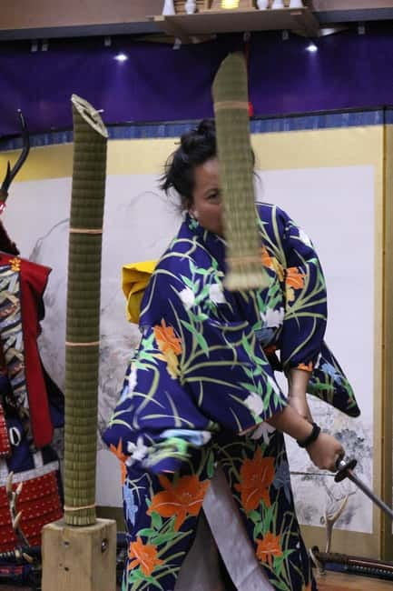 Osaka: Learn Bushido - Trial Slashing with Samurai Sword - The Etiquette Lesson That Actually Helps You Swing Better