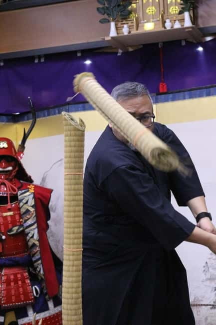 Osaka: Learn Bushido - Trial Slashing with Samurai Sword - Timing: The Lesson Is 1 Hour, But Your Day Will Feel Longer