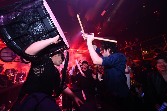 Osaka: PICCADILLY PREMIUM DINNER SHOW&NIGHTCLUB with Tasting - The Show Program: DJ Sets, Aerial Acts, Drums, Dance, and Sumo-Style Moments