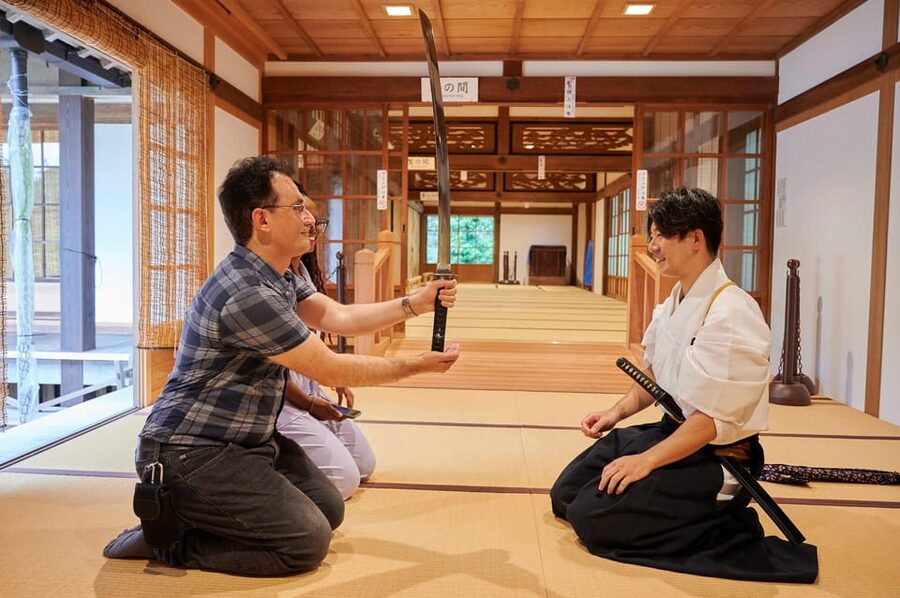 Osaka: Private Samurai Experience - Train with Sword Master - Key highlights