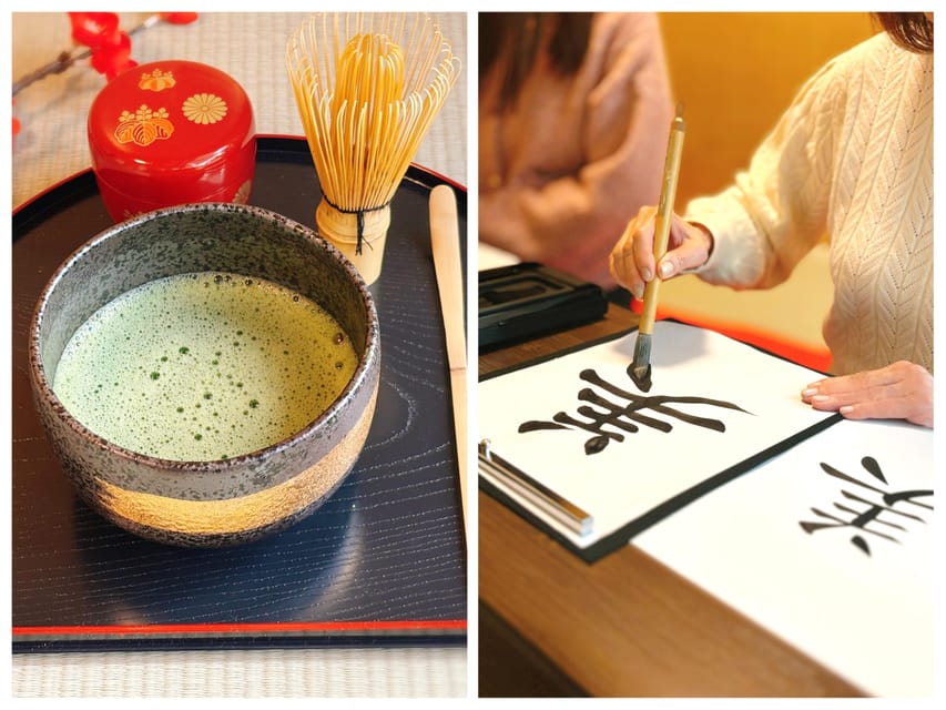 Osaka: Private Tea Ceremony and Calligraphy Experience - Calligraphy Lesson: Choose Your Kanji Story and Write It