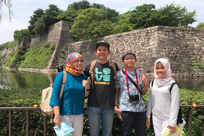 Osaka Private Tour: One Day Highlights - Osaka Castle: 1 Hour 15 Minutes of Grounds, Greens, and Spring Beauty