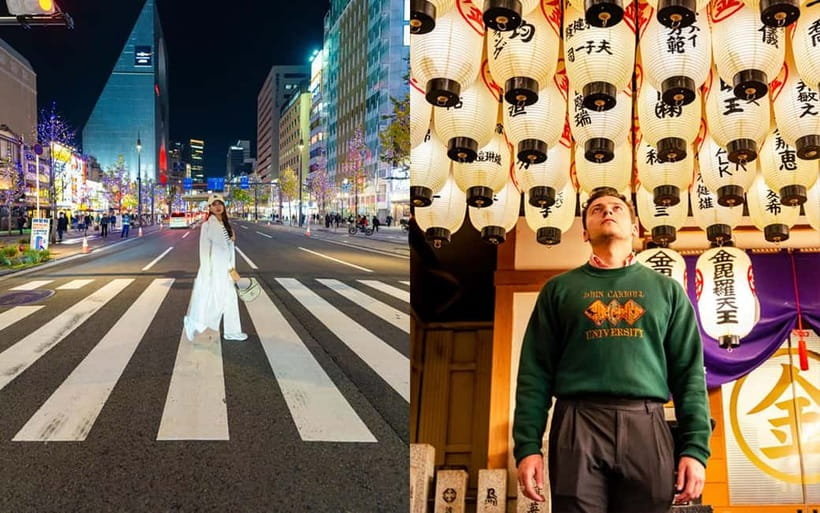 Osaka: Private Vibrant Nighttime Photoshoot (Dotonbori) - The flow ends where the fun continues, street food right after the photos