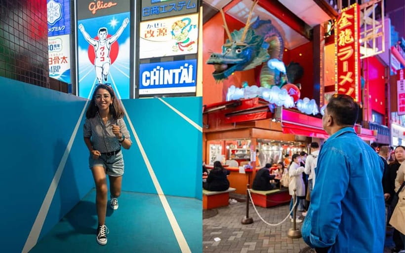 Osaka: Private Vibrant Nighttime Photoshoot (Dotonbori) - Dotonbori street itself, turning neon chaos into organized photo sets