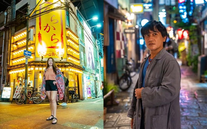 Osaka: Private Vibrant Nighttime Photoshoot (Dotonbori) - Hozenji Yokocho, lantern-lit calm for a powerful contrast