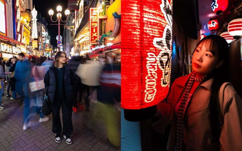 Osaka: Private Vibrant Nighttime Photoshoot (Dotonbori) - What you actually receive: JPGs on day one, and edited picks later