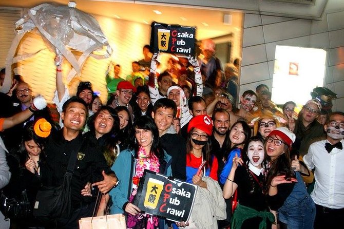 Osaka Pub Crawl and Nightlife Tour - Osaka Pub Crawl at 7:00 pm, built for a 4.5-hour night