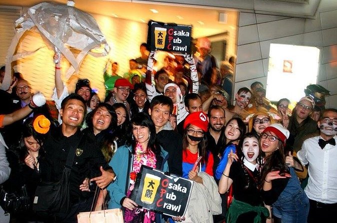 Osaka Pub Crawl and Nightlife Tour - Money prep in Osaka: cash, coin lockers, and drink planning