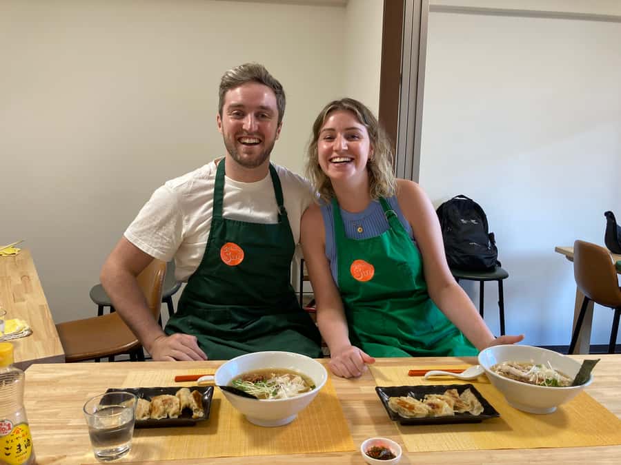 Osaka: Ramen and Gyoza Cooking Class in Dotonbori - Arriving at Cooking Sun Osaka, Room 807