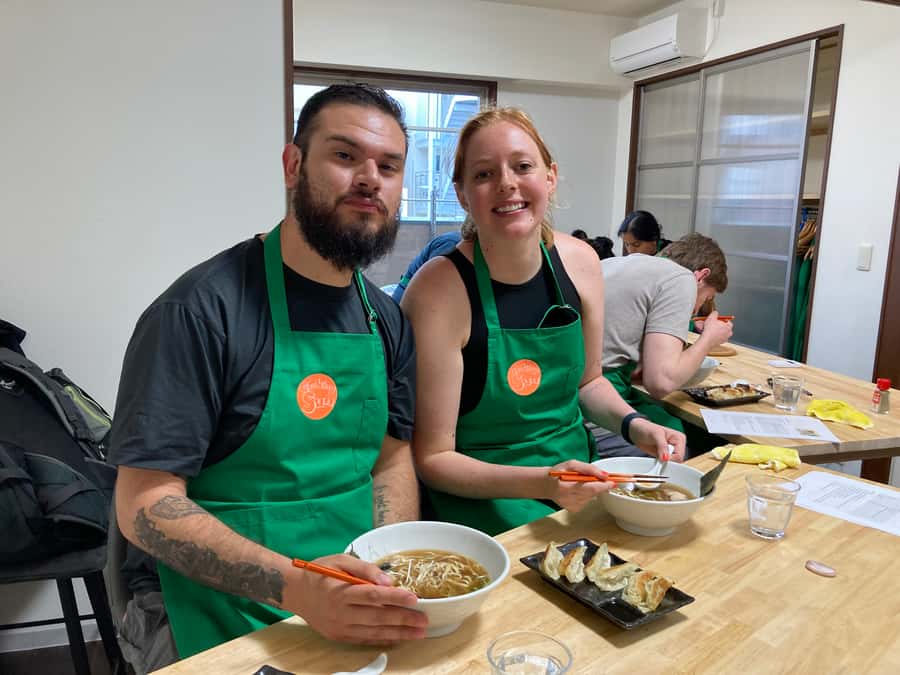 Osaka: Ramen and Gyoza Cooking Class in Dotonbori - The Small-Group Advantage, English Coaching, and On-Time Flow