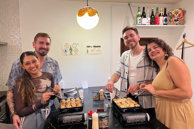 Osaka Sake Tasting & Takoyaki Cooking Experience - Wagyu and Cheese Details, Plus Food Preferences