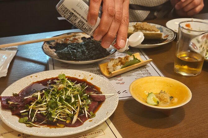 Osaka: Shinsekai Food Tour - 13 Dishes at 5 Local Eateries - Guides and small groups, what you should expect from the experience