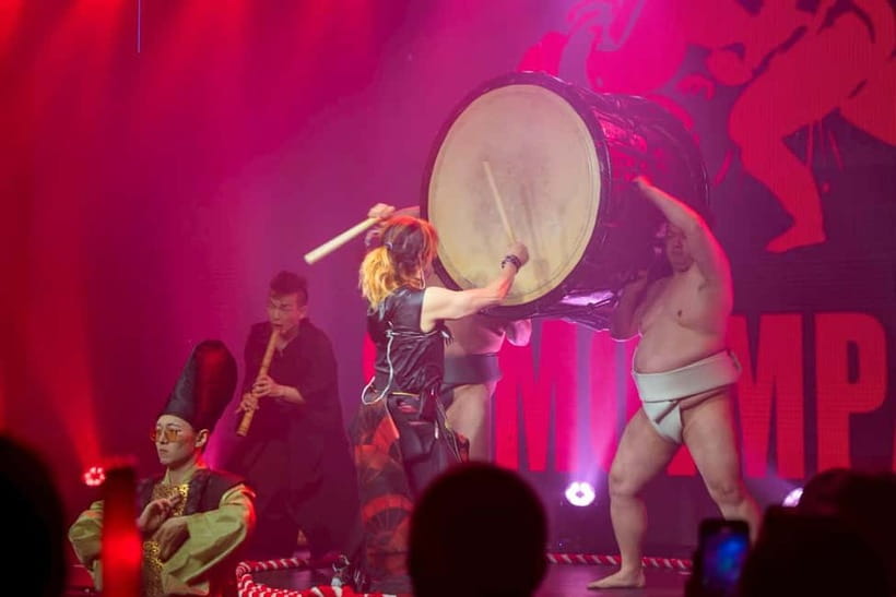 Osaka:SUMO BEATS SHOWCASE: Taiko Drum and Wagyu burger! - The clash of traditions: fighting spirit meets live performance