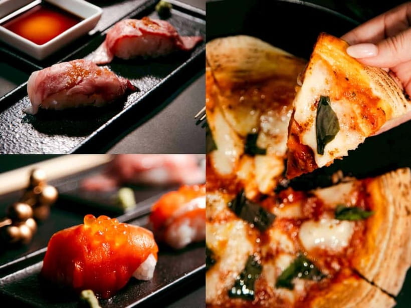 Osaka Umeda: PICCADILLY DINNER SHOW & NIGHTCLUB with Tasting - VIP seating and meal flow: what you get for your money