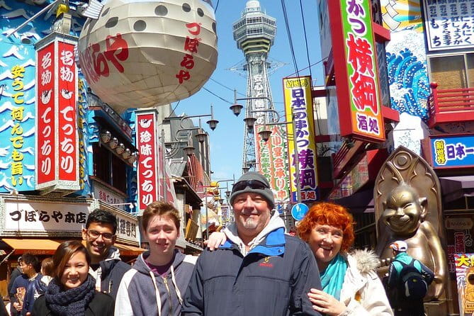 Osaka Walking Tour to Local Gems, Food & Culture - Dotonbori Canal Lights and Hozen-ji Temple’s Mossy Statue