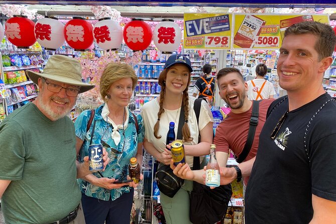 PRIVATE 6hr, Food tour from Osaka Castle, Kuromon, Dotonbori. - Kuromon Market tastings: tuna sashimi, takoyaki, wagyu, and sushi