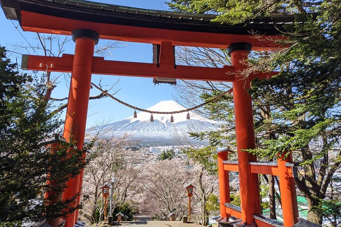 Private Car Mt Fuji and Gotemba Outlet in One Day from Tokyo - Arakura Sengen and Chureito Pagoda, the Fuji Photo Core