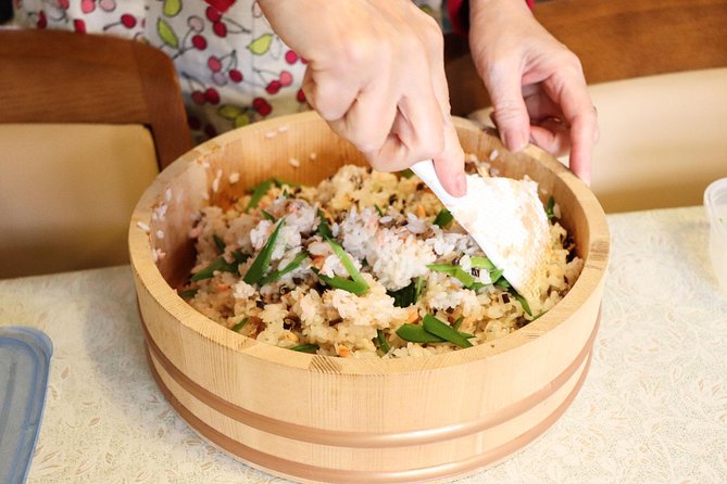 Private Japanese Home Cooking Class in Kyoto with Michiyo - Cooking Together: Dashi and Chirashi Sushi Rice the Right Way