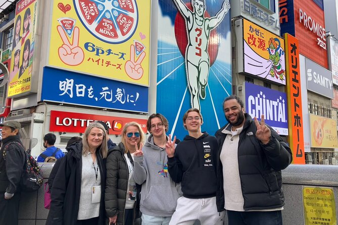 Private Osaka Tour with Hotel Meet Up - America-mura (Amemura) for Street Art, Fashion, and Cafes