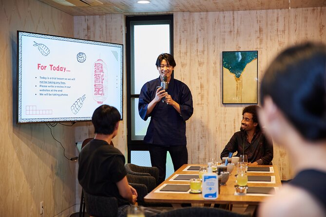 Private Sushi Making with a Sushi Master - Who this class suits best, and who might feel it is not for them