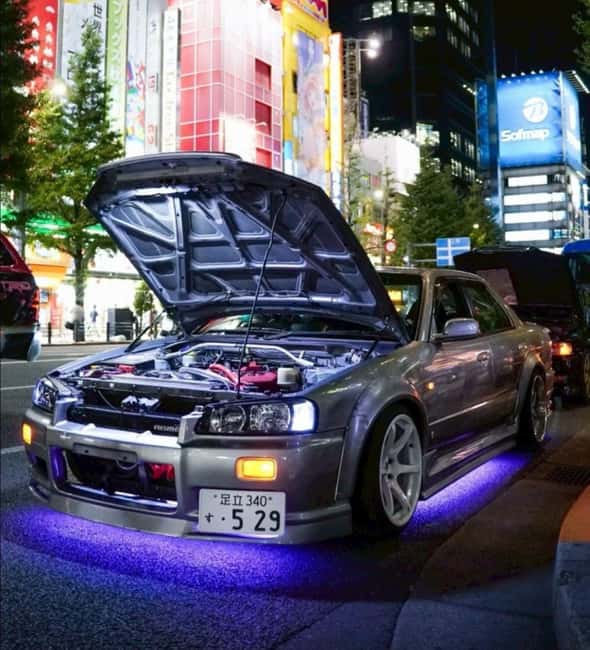 R34Skyline Daikoku PA Fast & Furious Private Experience - Key highlights at a glance