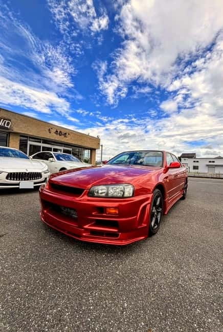 R34Skyline Daikoku PA Fast & Furious Private Experience - Autobacs Shinonome: a car-store stop with real enthusiast energy