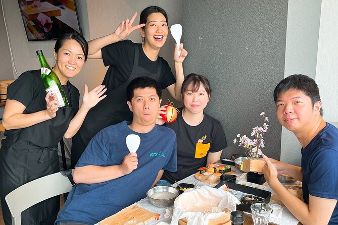 Ramen and Sushi Cooking Class with Sake Pairing Set in Tokyo - What you’ll take home, and what needs practice